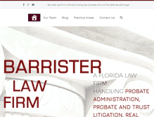 Tablet Screenshot of barlaw.com